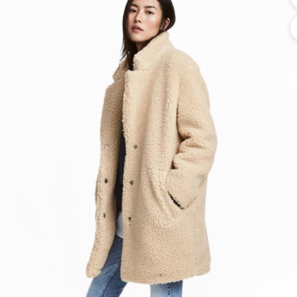 H&M Teddy Coat - Picture 1 of 14